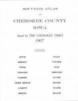 Cherokee County 1907 Cherokee Times 